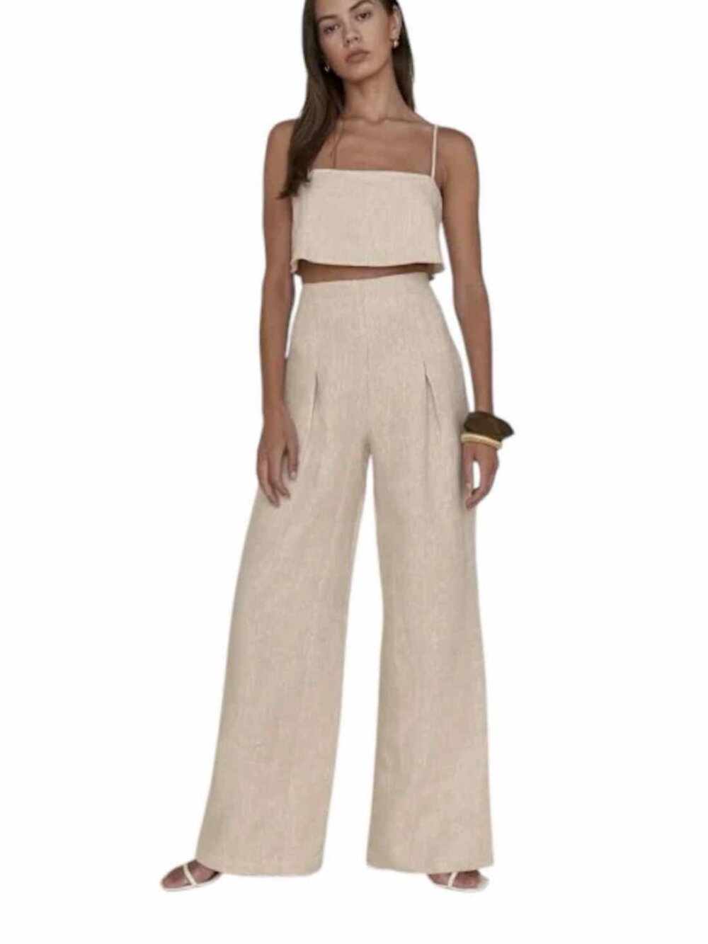 Reformation Oatmeal Size 4P 2PC Ensemble